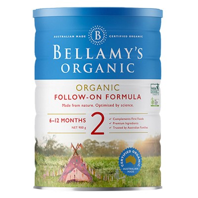 【国内现货】BELLAMY'S有机婴儿奶粉贝拉米2段 1罐/6罐可选